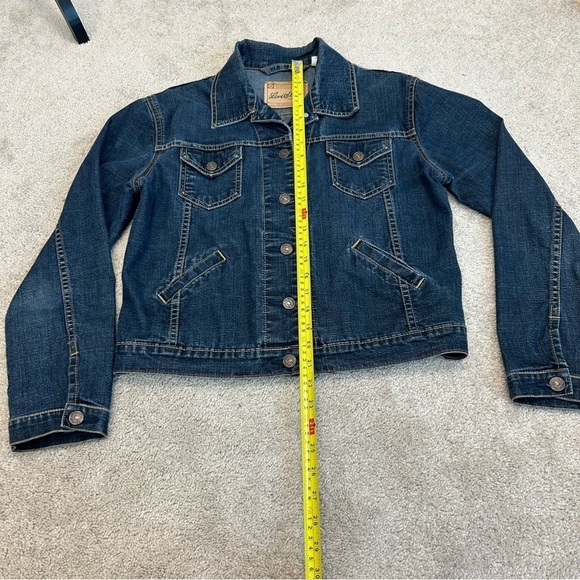 Levi's blue denim jean jacket Sz S - Picture 8 of 9